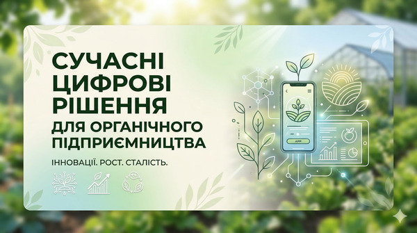 Сприяємо цифровізації органічного підприємництва